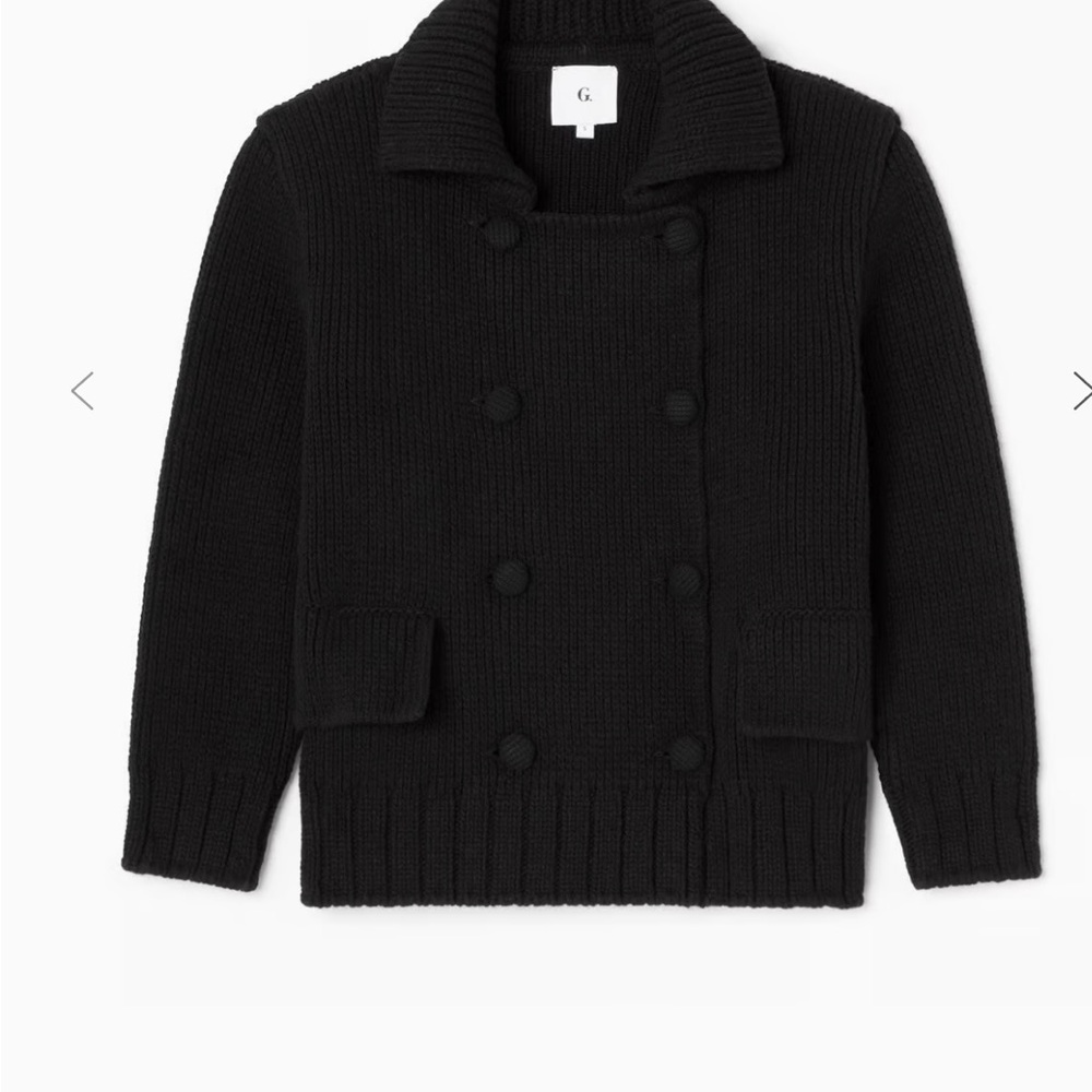 GOOP shrunken sweater Jacket